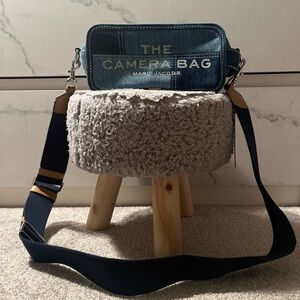 The Marc Jacobs Camera Bag in Denim Blue